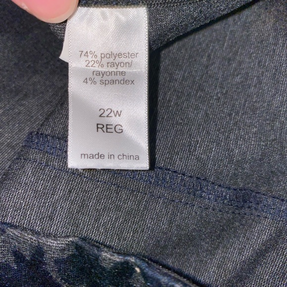 Maurices Jegging Pant. Size 22W Regular - Picture 3 of 6